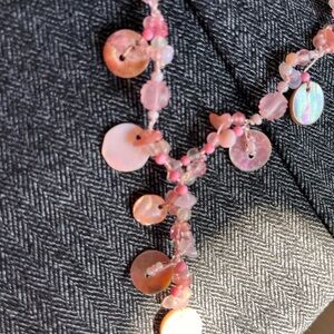 Pink Beaded Necklace